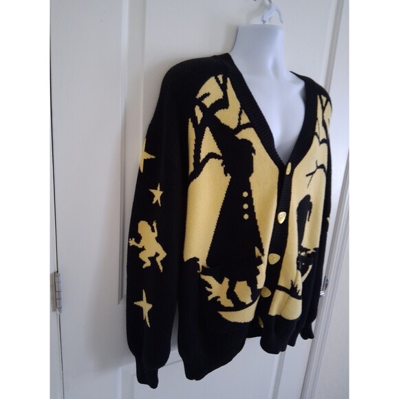 Steady Hands Sweater Cardigan Over The Garden Wall Knit Pocket Pullover Sz S - Picture 5 of 7